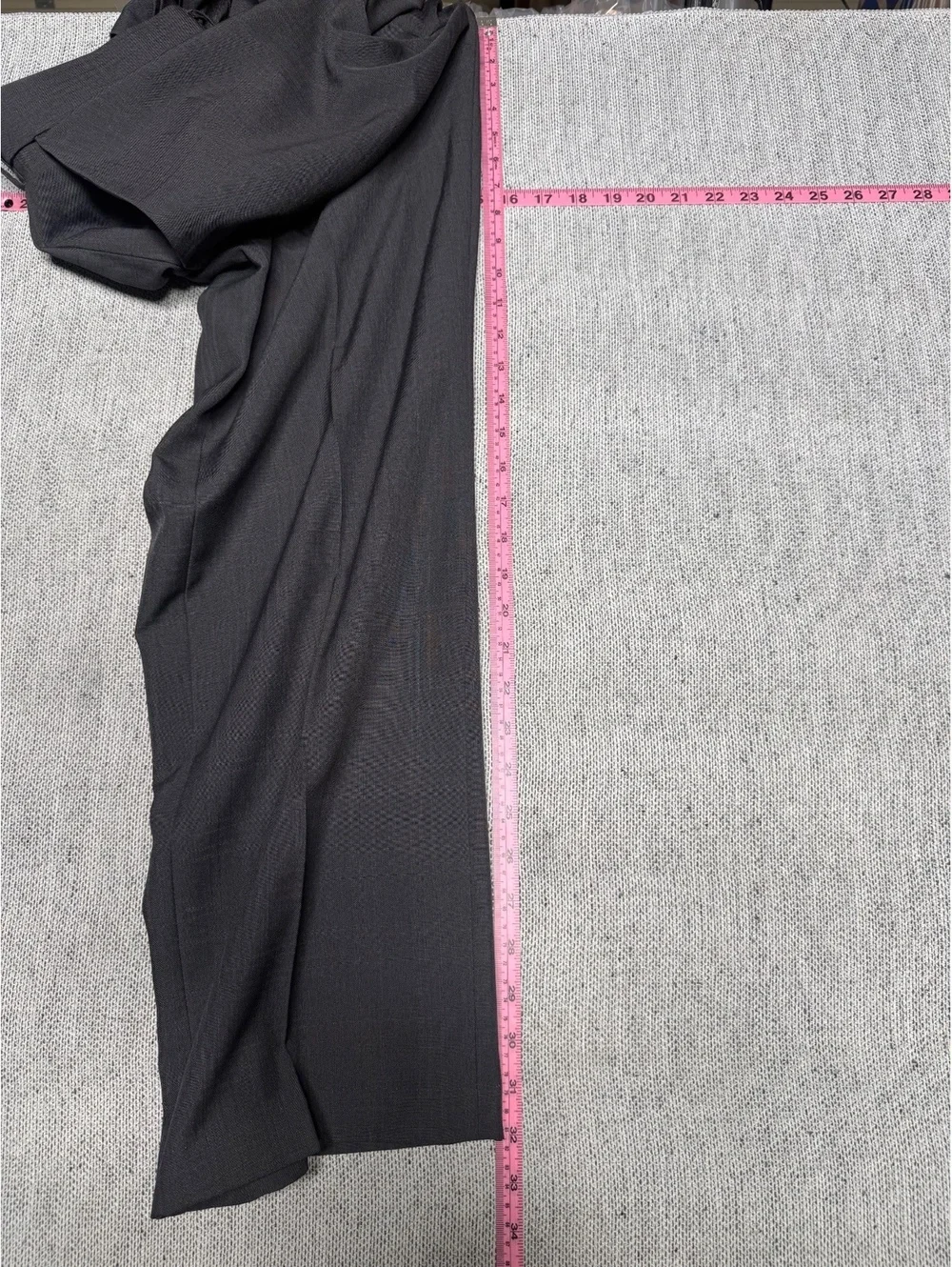 Haggar E10 Gray Straight Fit Dress Pants Men's 42x32